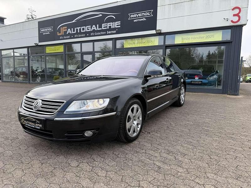 Second-hand VW Phaeton 334 CP (245 kW) 2004 Negru Berlinǎ