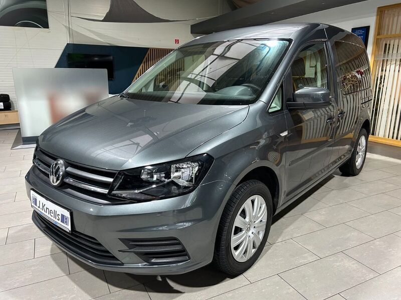 Grau Gebraucht 2019 VW Caddy Trendline Van / Kleinbus | 19.450 € (Teuer) - Bild 1/4