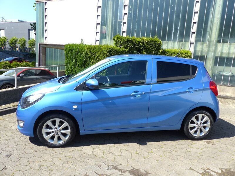 Blau Gebraucht 2017 Opel Karl Active Kleinwagen | 8.900 € (Fairer Preis) - Bild 1/4