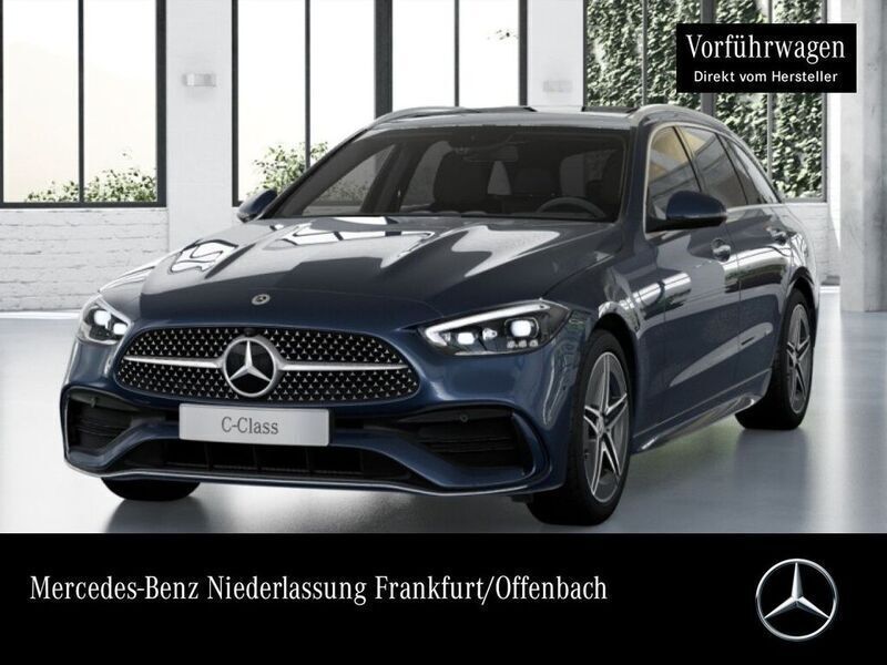 Blau Gebraucht 2025 Mercedes C300e AMG Limousine | 52.950 € (Fairer Preis) - Bild 1/4