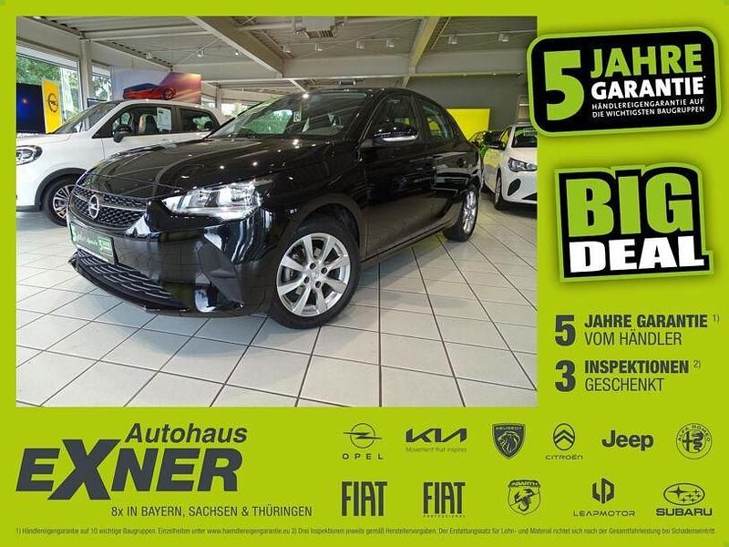 Diamant schwarz Gebraucht 2022 Opel Corsa Edition Kleinwagen | 11.990 € (Guter Preis) - Bild 1/4