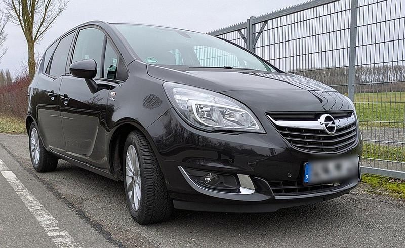 Gebraucht Opel Meriva Active 120 PS (88 kW) 2017 Schwarz Van / Kleinbus