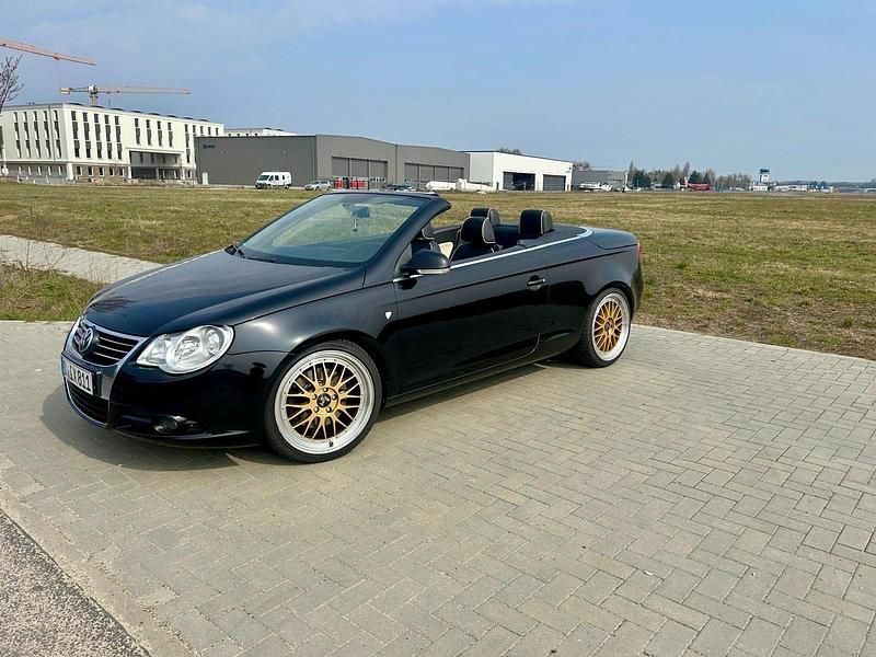 Gebraucht VW Eos Individual 200 PS (147 kW) 2008 Schwarz Cabrio