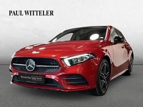 Manufaktur lack manufaktur patagonienrot Gebraucht 2021 Mercedes A250 AMG line Limousine | 27.980 € (Fairer Preis) - Bild 1/4