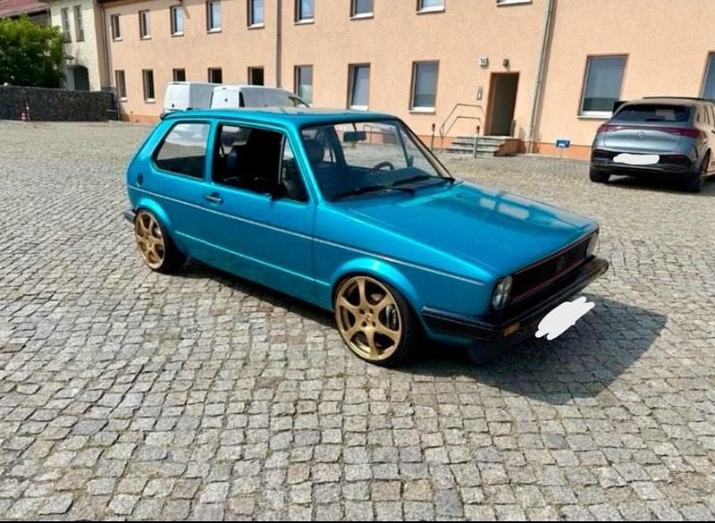 Blau Gebraucht 1981 VW Golf I Limousine | 4.200 € - Bild 1/4