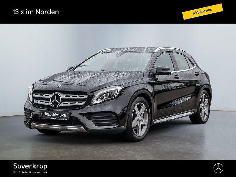 Schwarz unilack nachtschwarz Gebraucht 2019 Mercedes GLA180 AMG SUV | 21.180 € (Fairer Preis) - Bild 1/4