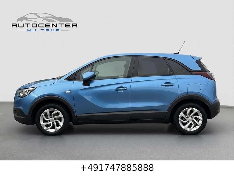 Gebraucht Opel Crossland X 102 PS (75 kW) 2019 Arktisblau/true blue SUV