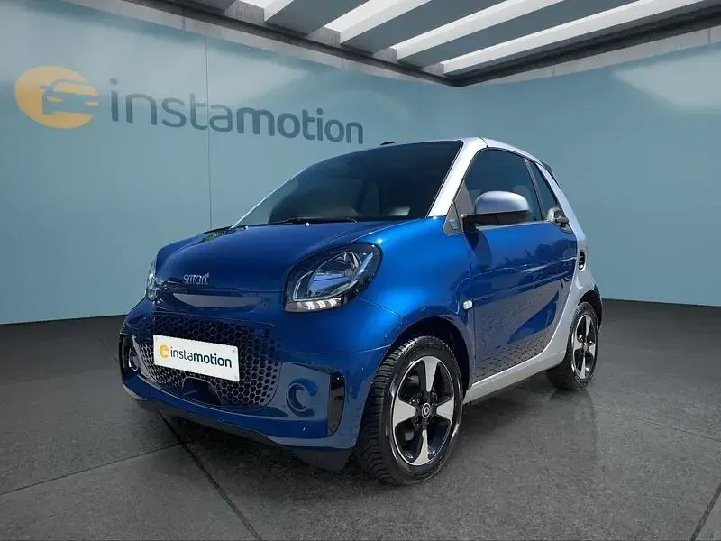 Gebraucht Smart ForTwo Electric Drive 60 kW (82 PS) 2021 Blau Cabrio