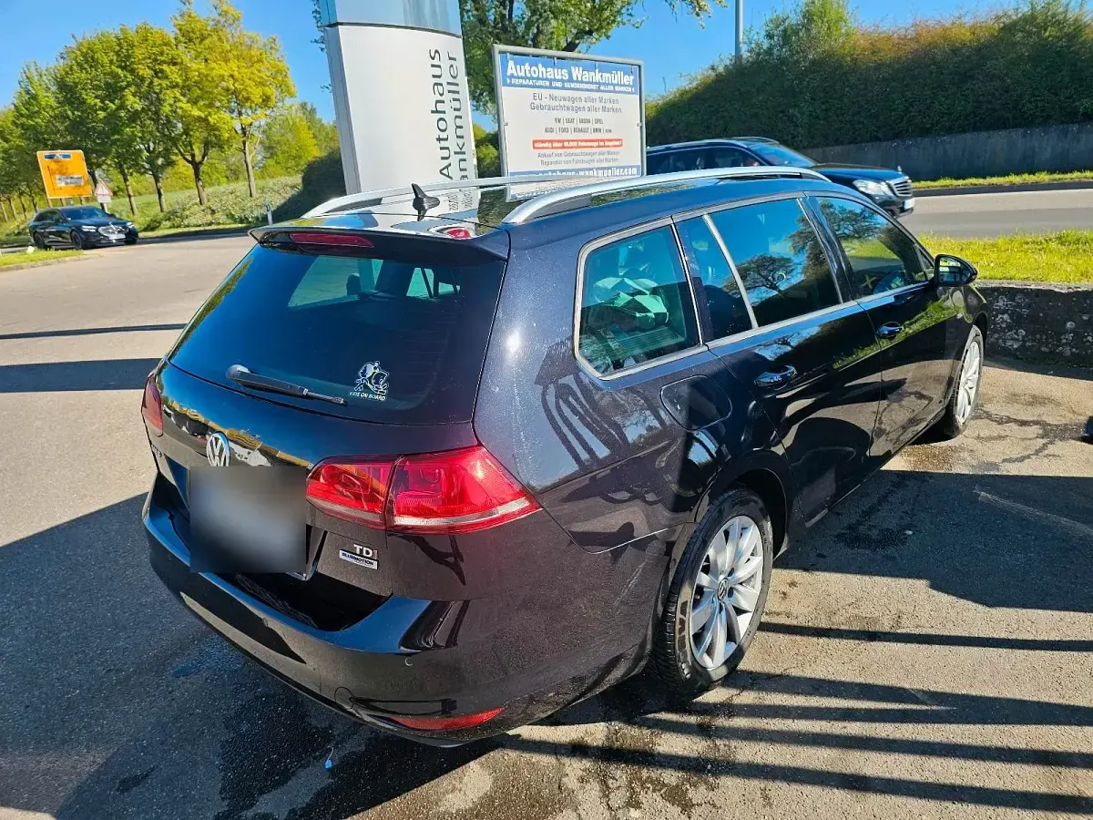 Gebraucht VW Golf VII 110 PS (80 kW) 2014 Schwarz Kombi