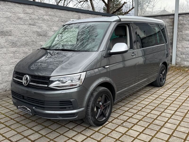 Indiumgrau metallic Gebraucht 2019 VW T6.1 California Van | 57.900 € (Teuer) - Bild 1/4