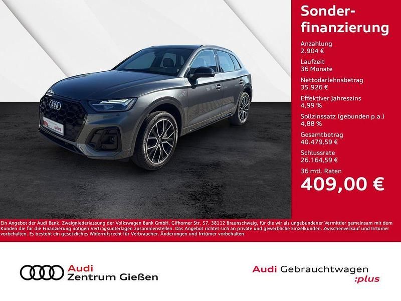 Daytonagrau perleffekt (metallic) Gebraucht 2022 Audi Q5 S-Line SUV | 38.830 € (Guter Preis) - Bild 1/4