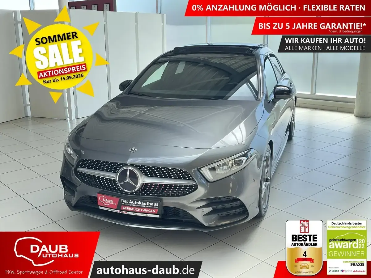 Gebraucht Mercedes A200 AMG line 163 PS (119 kW) 2019 Limousine