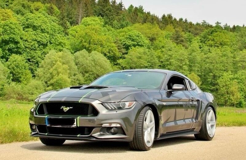 Grau Gebraucht 2015 Ford Mustang Coupé | 17.990 € (Superpreis) - Bild 1/4
