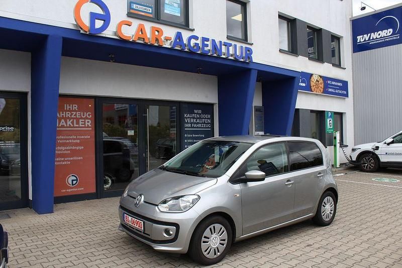 Silber Gebraucht 2015 VW up! move up! Kleinwagen | 7.900 € (Fairer Preis) - Bild 1/4