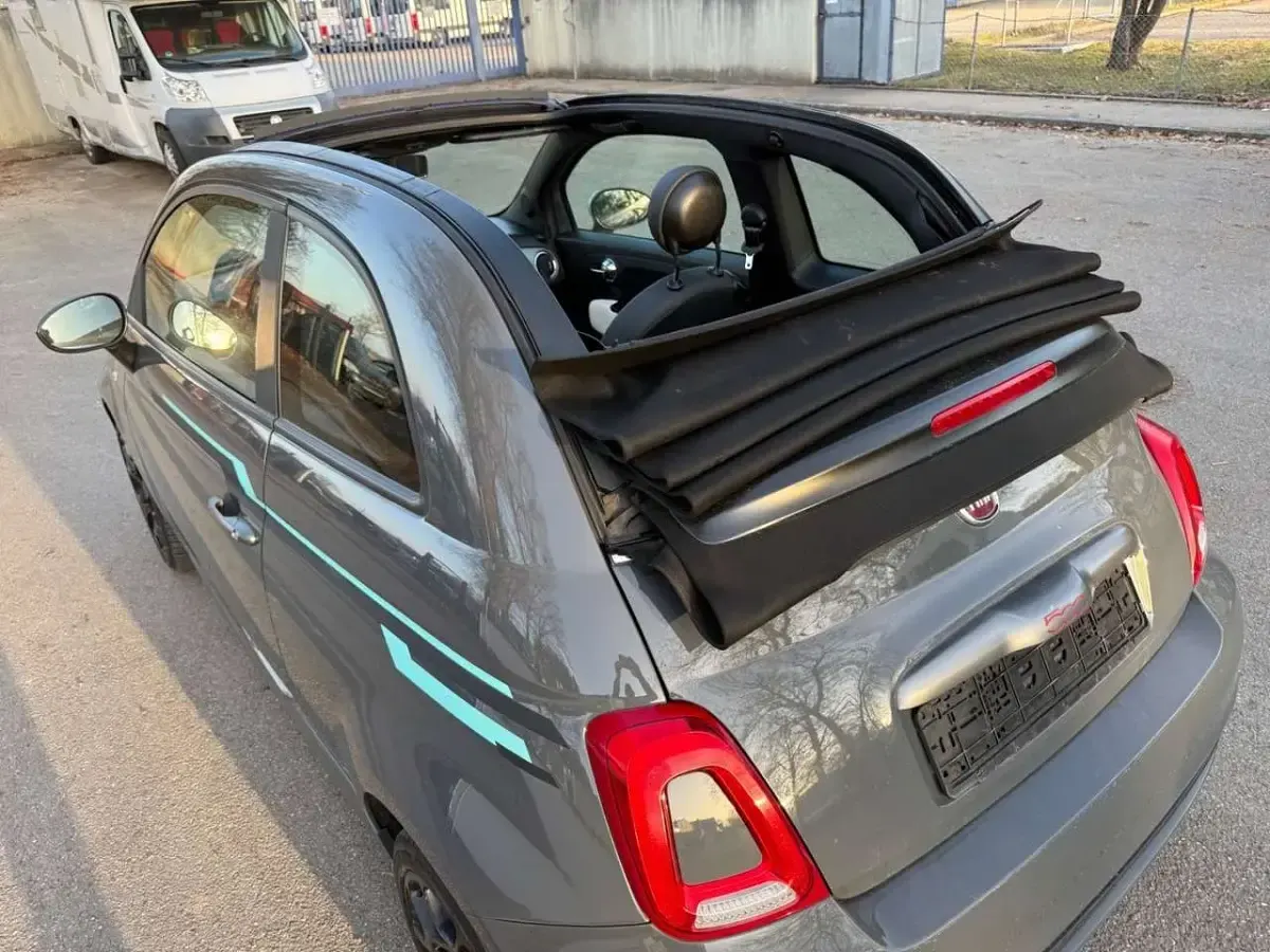 Gebraucht Fiat 500S S 105 PS (77 kW) 2016 Grau Cabrio