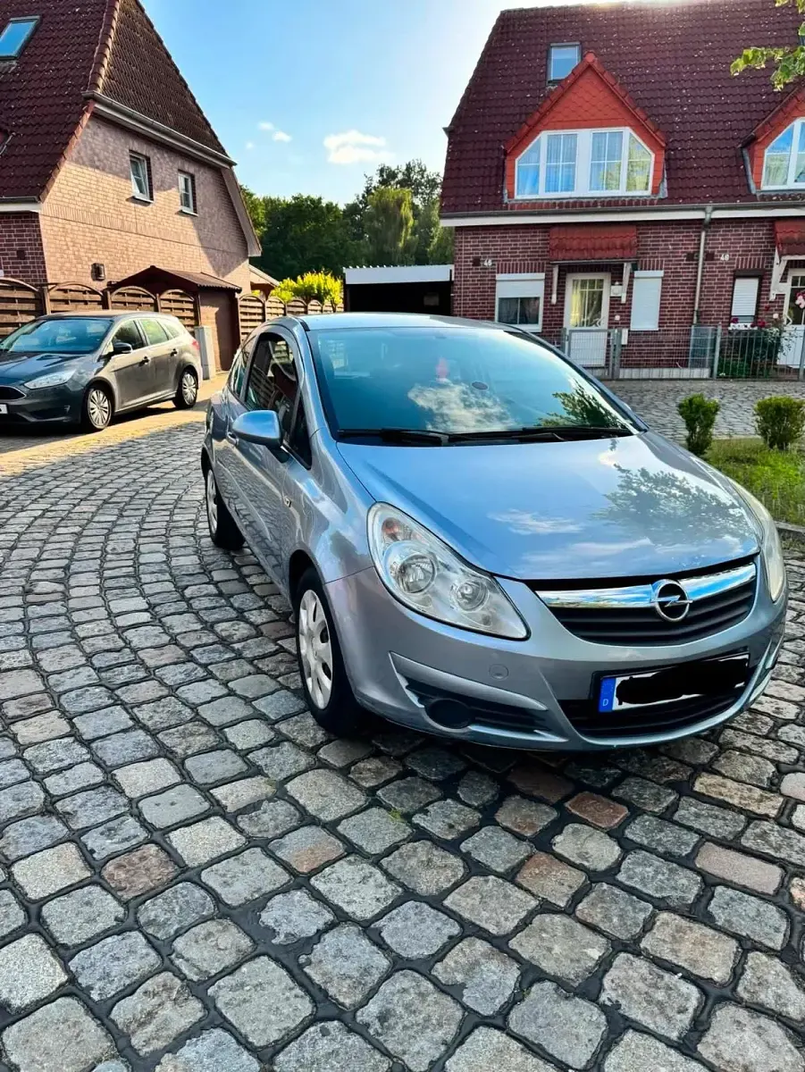 Gebraucht Opel Corsa 85 PS (62 kW) 2007 Silber Kleinwagen