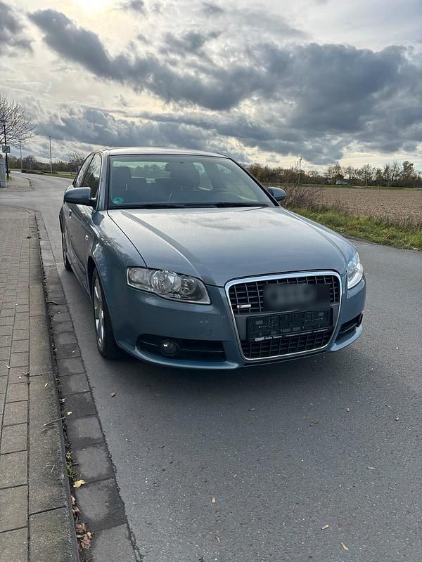 Blau Gebraucht 2007 Audi A4 S-Line Limousine | 5.900 € (Teuer) - Bild 1/4