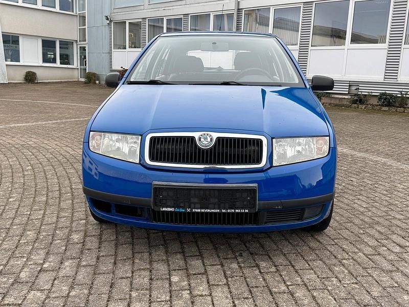 Gebraucht Skoda Fabia 60 PS (44 kW) 2002 Blau Kleinwagen