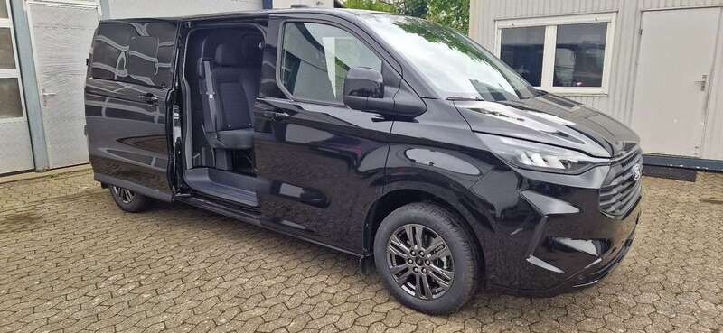 Obsidianschwarz (metallic) Neu 2025 Ford Transit Custom Limited Van / Kleinbus | 49.899 € (Etwas zu teuer) - Bild 1/4