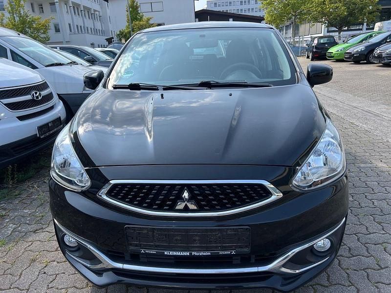 Schwarz Gebraucht 2017 Mitsubishi Space Star Diamant Edition Limousine | 6.999 € (Fairer Preis) - Bild 1/4