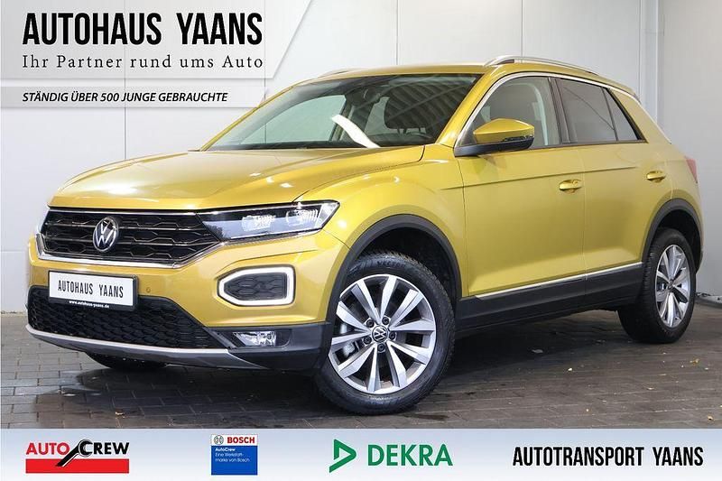 Gebraucht VW T-Roc Style 150 PS (110 kW) 2021 Gelb SUV