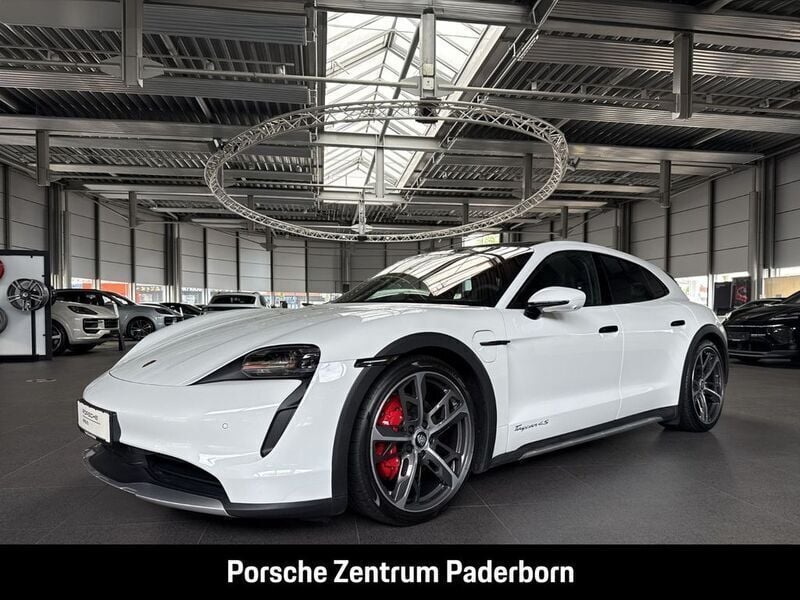 Weiß Gebraucht 2022 Porsche Taycan 4S Cross Turismo Limousine | 71.890 € (Guter Preis) - Bild 1/4