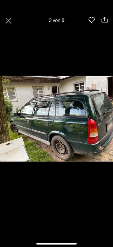 Gebraucht Opel Astra 2001 Grün Kombi