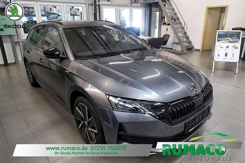 Graphitegrau Neu 2025 Skoda Octavia SportLine Kombi | 43.950 € - Bild 1/4