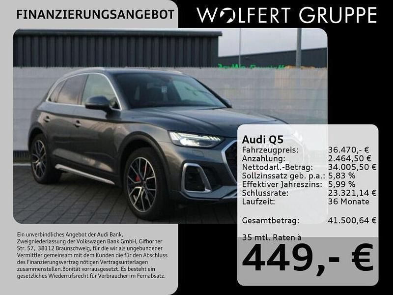 Daytonagrau perleffekt Gebraucht 2020 Audi Q5 S-Line SUV | 36.470 € (Fairer Preis) - Bild 1/4