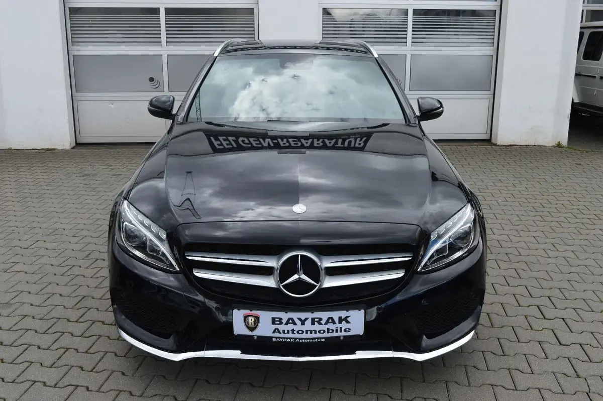 Gebraucht Mercedes C200 Business 184 PS (135 kW) 2016 Schwarz  unilack Kombi