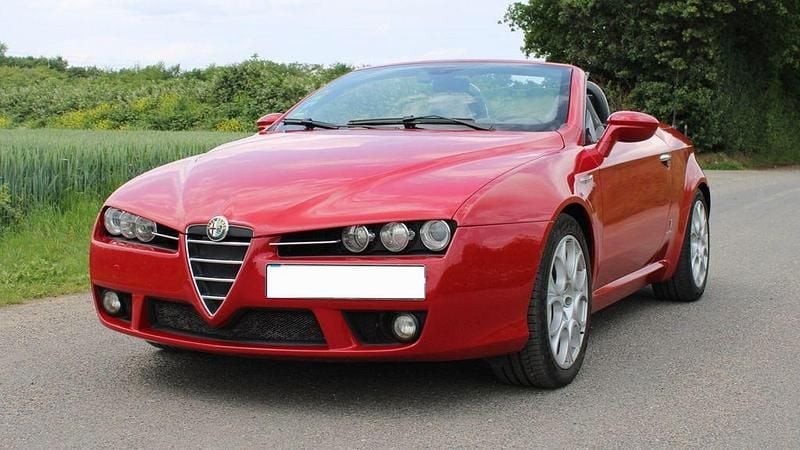 Rot Gebraucht 2007 Alfa Romeo Spider Cabrio | 9.850 € (Superpreis) - Bild 1/4
