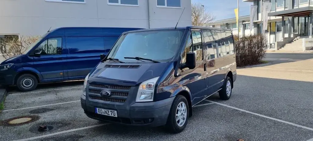 Gebraucht Ford Transit 101 PS (74 kW) 2014 Blau Van / Kleinbus