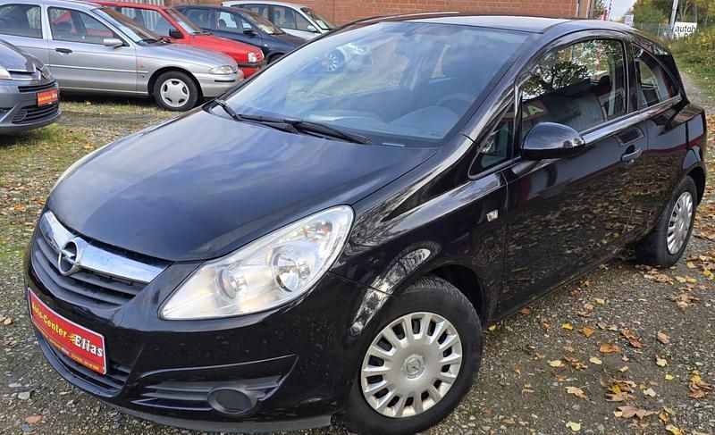 Gebraucht Opel Corsa 60 PS (44 kW) 2009 Schwarz Limousine