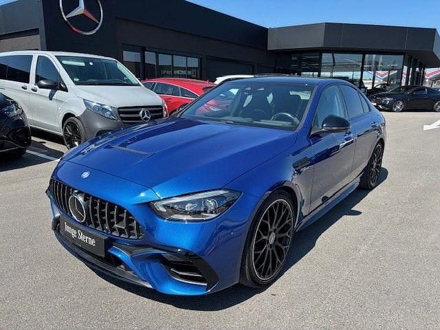 Gebraucht Mercedes C63 AMG AMG 476 PS (350 kW) 2024 Metalliclack spektralblau Limousine
