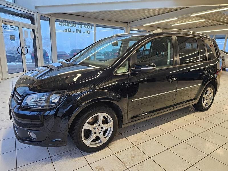 Gebraucht VW Touran Highline 140 PS (102 kW) 2010 Schwarz Van / Kleinbus