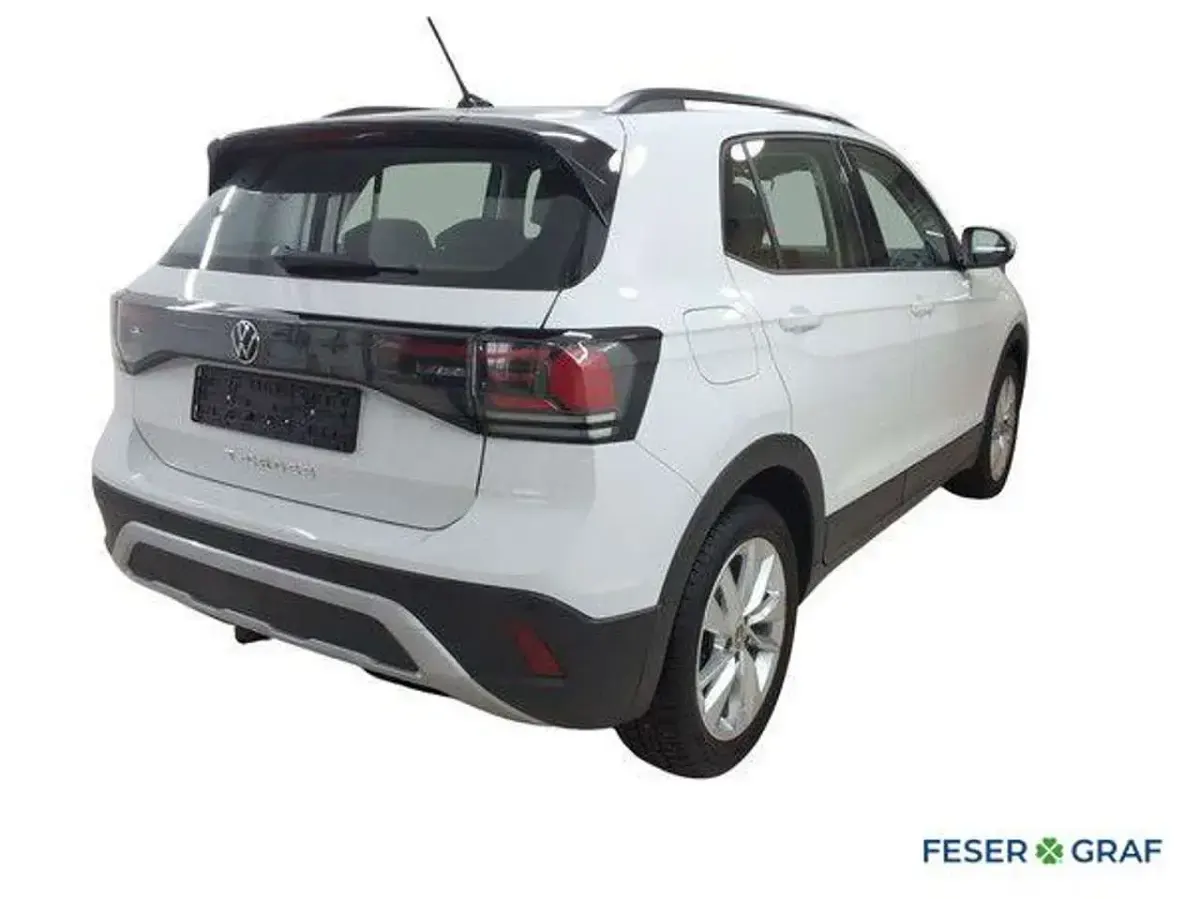 Gebraucht VW T-Cross Life 95 PS (69 kW) 2025 Pure white SUV