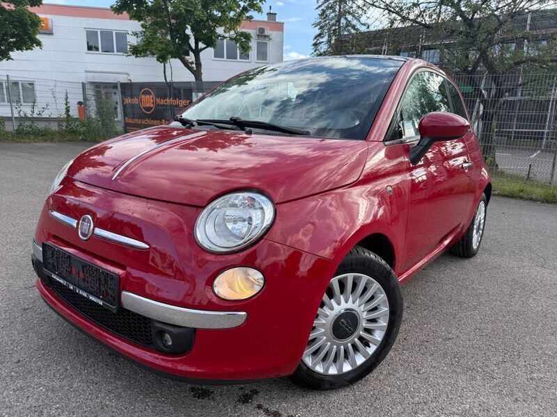 Rot Gebraucht 2009 Fiat 500 Lounge Kleinwagen | 3.900 € (Fairer Preis) - Bild 1/4