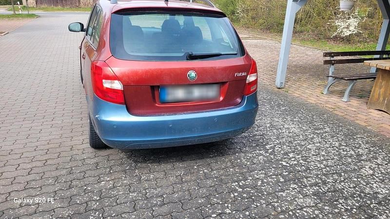 Gebraucht Skoda Fabia 104 PS (76 kW) 2008 Rot Kombi