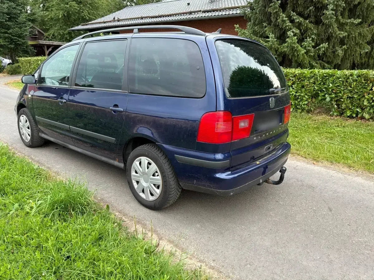 Gebraucht Seat Alhambra 140 PS (102 kW) 2008 Blau Van / Kleinbus