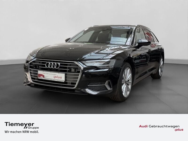 Mythosschwarz metallic Gebraucht 2021 Audi A6 Ambiente Kombi | 33.650 € (Fairer Preis) - Bild 1/4