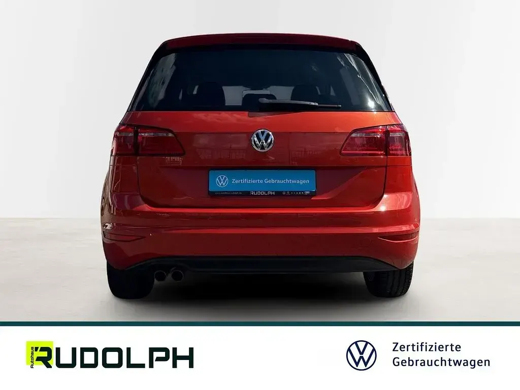Gebraucht VW Golf Sportsvan LOUNGE 125 PS (91 kW) 2016 Orange Van / Kleinbus