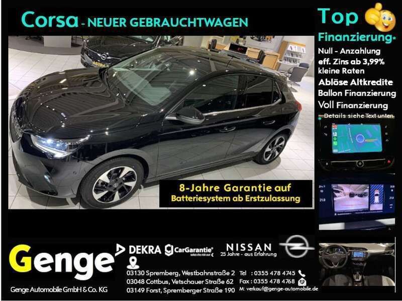 Gebraucht Opel Corsa-e Elegance 100 kW (136 PS) 2020 Schwarz Kleinwagen