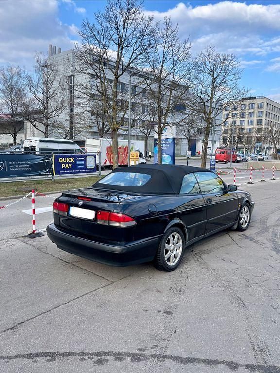 Gebraucht Saab 9-3 Cabriolet 154 PS (113 kW) 1999 Schwarz Cabrio
