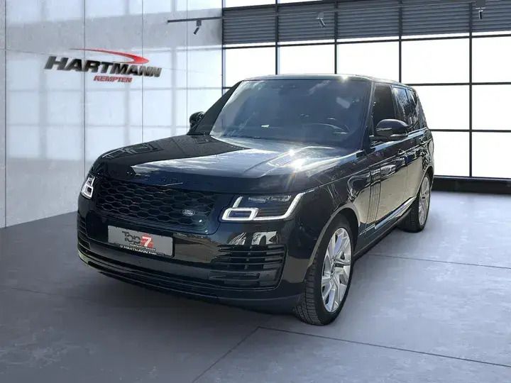 Ebony seats with ebony interio (schwarz) Gebraucht 2021 Land Rover Range Rover HSE SUV | 66.850 € (Guter Preis) - Bild 1/4