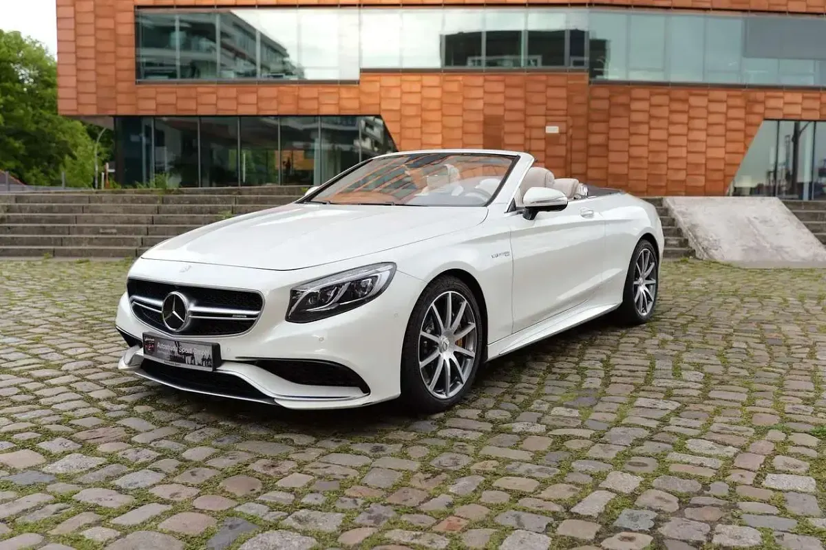 Gebraucht Mercedes S63 AMG AMG 585 PS (430 kW) 2016 Weiß Cabrio