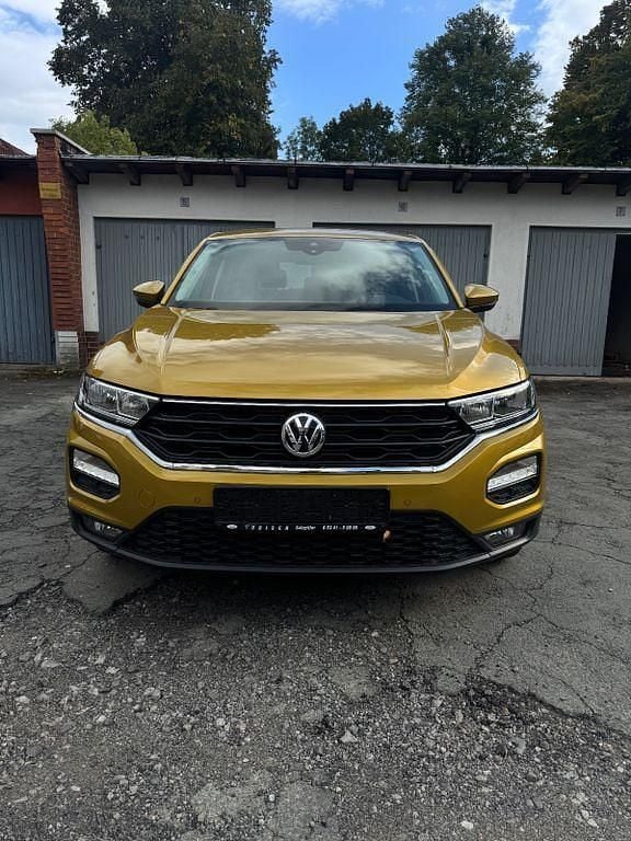 Gelb Gebraucht 2019 VW T-Roc SUV | 15.800 € (Guter Preis) - Bild 1/4