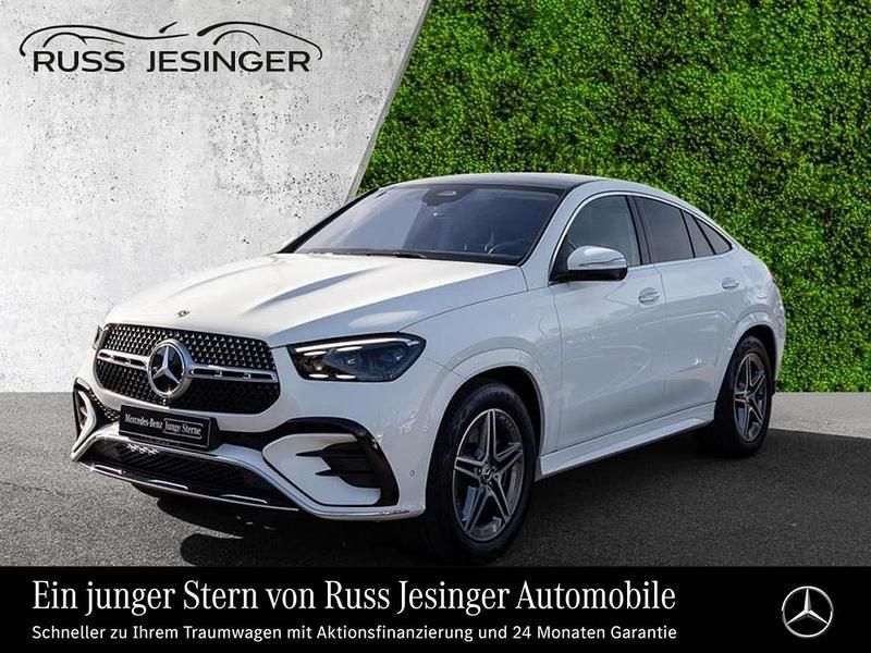 Polarweiß Gebraucht 2025 Mercedes GLE350 AMG line Coupé | 91.980 € (Teuer) - Bild 1/3