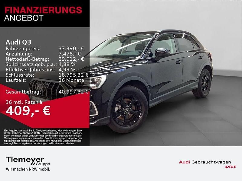 Schwarz Gebraucht 2025 Audi Q3 Advanced SUV | 36.960 € (Guter Preis) - Bild 1/4