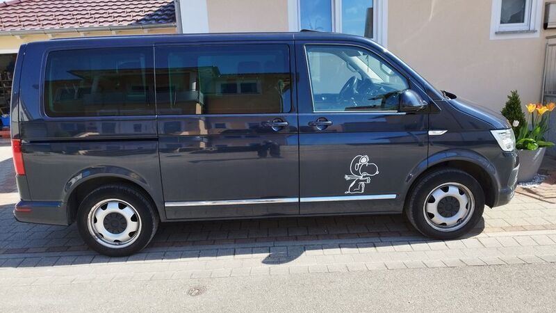 Blau Gebraucht 2016 VW T6 Highline Van | 25.990 € (Fairer Preis) - Bild 1/4