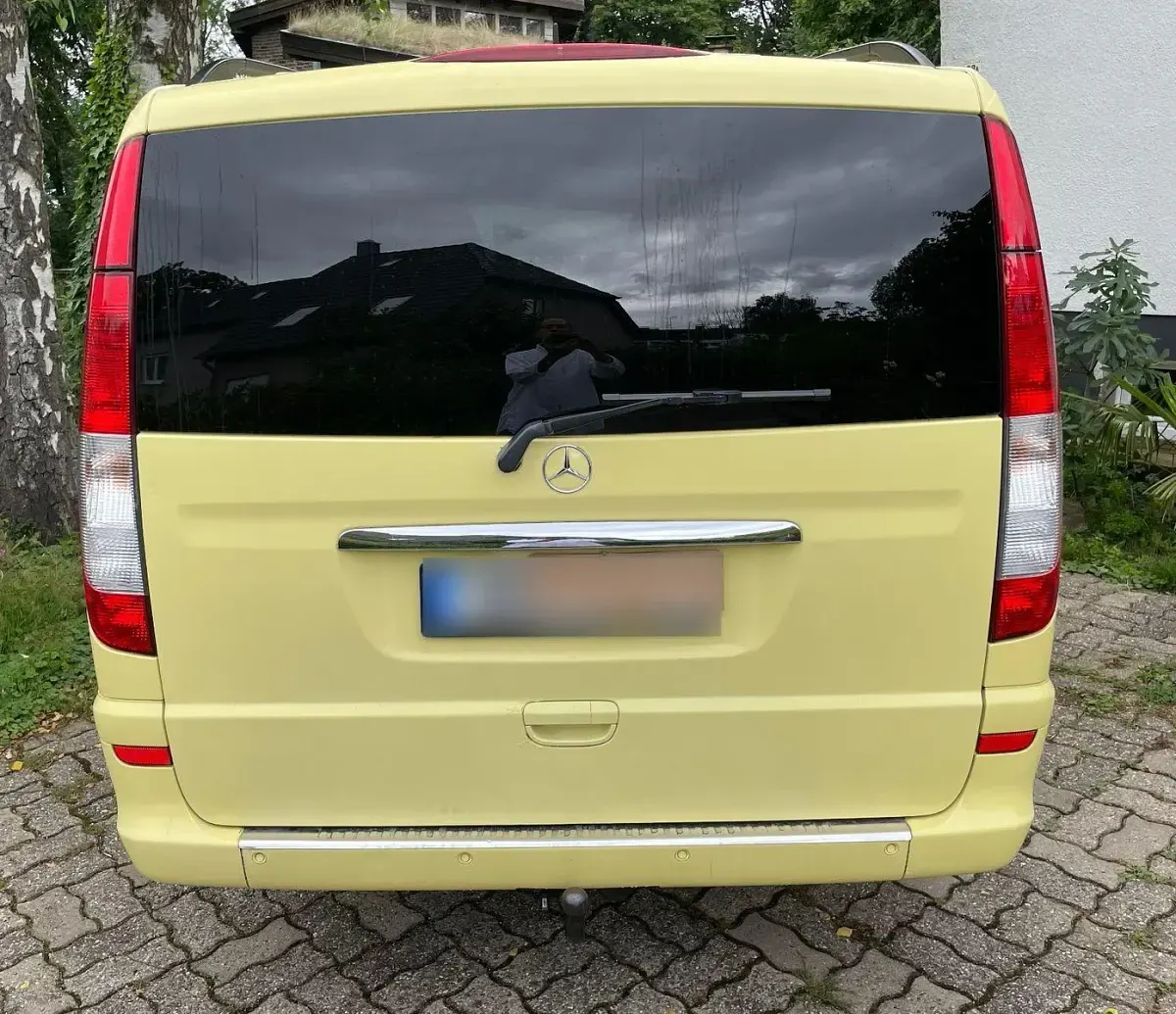 Gebraucht Mercedes Viano 204 PS (150 kW) 2007 Gelb Van / Kleinbus